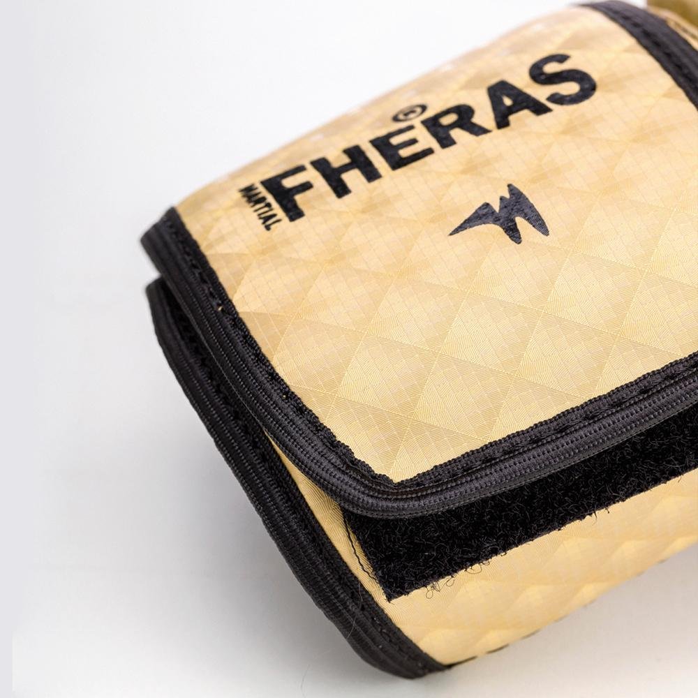 Luva de Boxe / Muai Thay / Kickboxing Prisma Fheras - Dourado - 12 Oz - 4