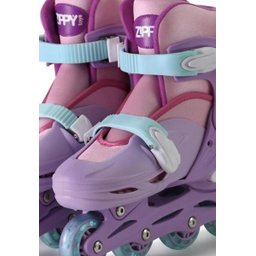 Kit Patins in Line - Ajustável 34/37 - Rosa - Zippy Mimo Style KP19RM - 2