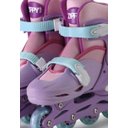 Ver imagem 2 de Kit Patins in Line - Ajustável 34/37 - Rosa - Zippy Mimo Style KP19RM