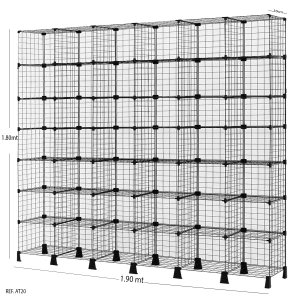 Estante Aramado Modulado 1,90 x 1,80 x 0,30