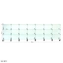 Ver imagem 2 de Balcão de Atendimento Modulado em Vidro com Rodízios - 3,50 x 1,00 x 0,40
