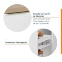 Ver mais imagens de Balcão Porta Tempero 20cm com Tampo com Rodape Ipanema CabeCasa MadeiraOriginals Branco