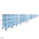 Ver imagem 1 de Balcão de Atendimento Modulado em Vidro com Porta Bijuterias - 8,00 x 1,10 x 0,30