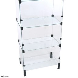 Balcão de Vidro - 0,50 x 1,60 x 0,30 - 1