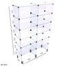 Estante de Vidro Modulado - 1,00 x 1,90 x 0,30 - 1