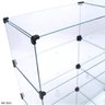Estante de Vidro Modulado - 1,00 x 1,90 x 0,30 - 3