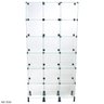 Estante de Vidro Modulado - 0,90 x 1,90 x 0,30 - 1