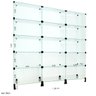 Estante de Vidro Modulado - 1,50 x 1,60 x 0,30 - 1