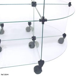 Gôndola Modulado em Vidro - 1,00 x 1,20 x 0,40 - 4