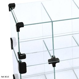 Baleiro Expositor Modulado em Vidro - 0,60 x 0,30 x 0,15 - 4