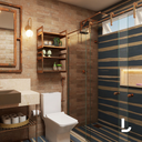 Ver imagem 3 de Chuveiro Lorenzetti Acqua Duo Ultra 220V/6800W Preto e Rose Gold