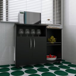 Fruteira Balcão Multiuso Microondas / Forno / Bebedouro - 4