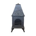 Ver imagem 1 de Estufa Salamandra Ferro Fundido 56cmx47cmx118cm Vênus Victrix