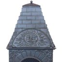 Ver imagem 2 de Estufa Salamandra Ferro Fundido 56cmx47cmx118cm Vênus Victrix