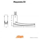 Ver imagem 4 de Fechadura Stam 823/33 Banheiro - Inox