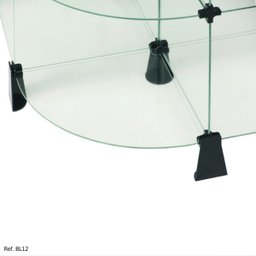 Balcão L Invertido Porta Bijuterias - 2,50 x 1,10 x 1,00 - 3