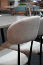 Ver imagem 4 de Cadeiras Jantar Moderna Design Lançamento 2 Unidade:off White/preto
