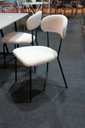Ver imagem 6 de Cadeiras Jantar Moderna Design Lançamento 2 Unidade:off White/preto