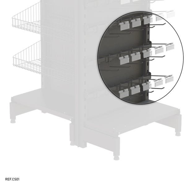 CHECK STAND AMAPA 0,55 X 1,10 X 0,84 (PRETO) - 2