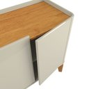 Ver imagem 6 de Buffet Aparador Flip1,60 4 Portas Sala - 3 Cores:off White-cinamomo