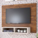 Ver imagem 1 de Painel p/TV até 42" Viero Jazz em MDF Imbuia e Off White