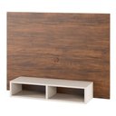 Ver imagem 5 de Painel p/TV até 42" Viero Jazz em MDF Imbuia e Off White