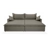 Sofá Valence Slim sem Caixa Premium 1,60m Softgel 33 Linho Cinza - 2