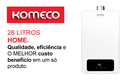 Ver imagem 3 de Aquecedor de Água a Gás Komeco Ko 26d Home Branco Digital 26 Litros Bivolt Gás Gn