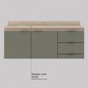 Ver imagem 2 de Tampo para Balcão 120cm Avena Touch - Demóbile