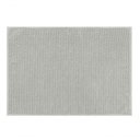 Ver imagem 1 de Tapete de Banheiro Chenille Cinza Claro 70x50cm - Uzoo Tapete Chenille 70x50cm Cinza Claro