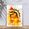 Placa Decorativa Bowser Super Mario 20x28cm - 3