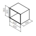 Ver imagem 4 de Escorredor de Louça Versátil Masutti Copat para Armário ou Bancada com Bandeja de Inox 304l 414mm