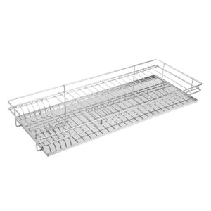Escorredor de Louça Versátil Masutti Copat para Armário ou Bancada com Bandeja de Inox 304l 414mm