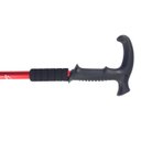 Ver imagem 5 de Bengala De Caminhada Leve Anti Impacto Altura Ajustável Campsor:Vermelha