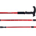 Ver imagem 3 de Bengala De Caminhada Leve Anti Impacto Altura Ajustável Campsor:Vermelha