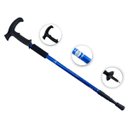 Ver imagem 3 de Kit 2 Bengala De Caminhada Leve Anti Impacto Com Altura Ajustável Campsor Cor: Azul/Azul