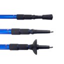 Ver imagem 4 de Kit 2 Bengala De Caminhada Leve Anti Impacto Com Altura Ajustável Campsor Cor: Azul/Azul