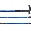 Ver imagem 6 de Kit 2 Bengala De Caminhada Leve Anti Impacto Com Altura Ajustável Campsor Cor: Azul/Azul