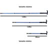 Kit 2 Bengala De Caminhada Leve Anti Impacto Com Altura Ajustável Campsor Cor: Azul/Azul - 2