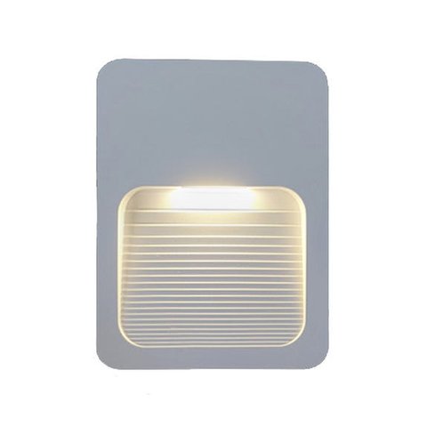 BALIZADOR FIT 2W 3000K BIVOLT IP65 BRANCO EM ABS