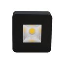Ver imagem 3 de Spot Sobrepor Plafon Quadrado 3000K 5W Bivolt Preto