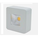 Ver imagem 2 de Spot Sobrepor Plafon Quadrado 4000K 5W Bivolt Branco