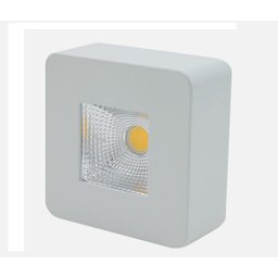 Spot Sobrepor Plafon Quadrado 4000K 5W Bivolt Branco - 2
