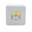 Ver imagem 3 de Spot Sobrepor Plafon Quadrado 3000k 5w Bivolt Branco