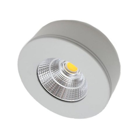Spot Sobrepor Plafon Redondo 3000K 5W Bivolt