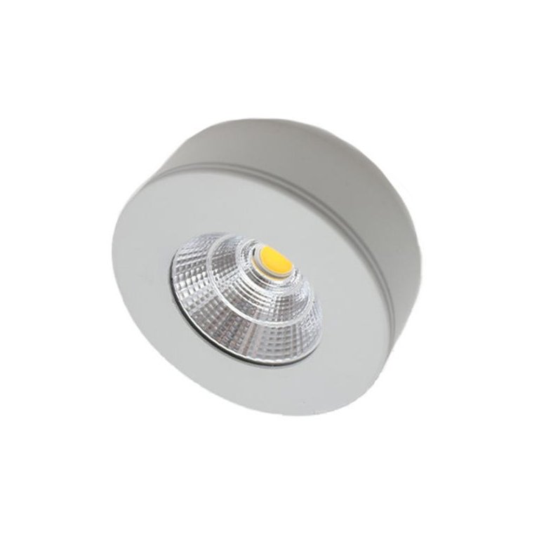 Spot Sobrepor Plafon Redondo 3000K 5W Bivolt