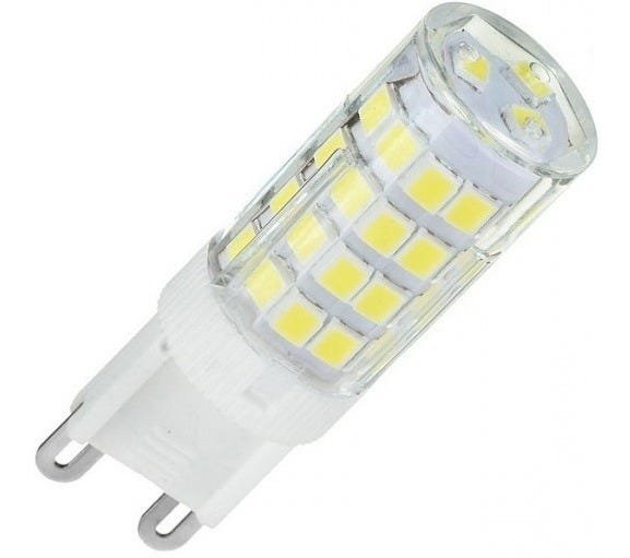 Kit 10 Lâmpadas Led G9 Halopim 5w Branco Quente 110v - 2