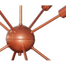 Pendente Atomo Polux 8 Braços Cobre Fosco - 2 Pendente Atomo Polux 8 Braços Cobre Fosco - 2