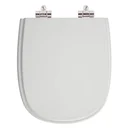 Ver imagem 1 de Assento Sanitário Poliester Soft Close Sabatini Cinza Claro para vaso Icasa 6lpf