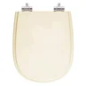 Assento Sanitário Poliester Soft Close Sabatini Areia para vaso Icasa 6lpf - 1